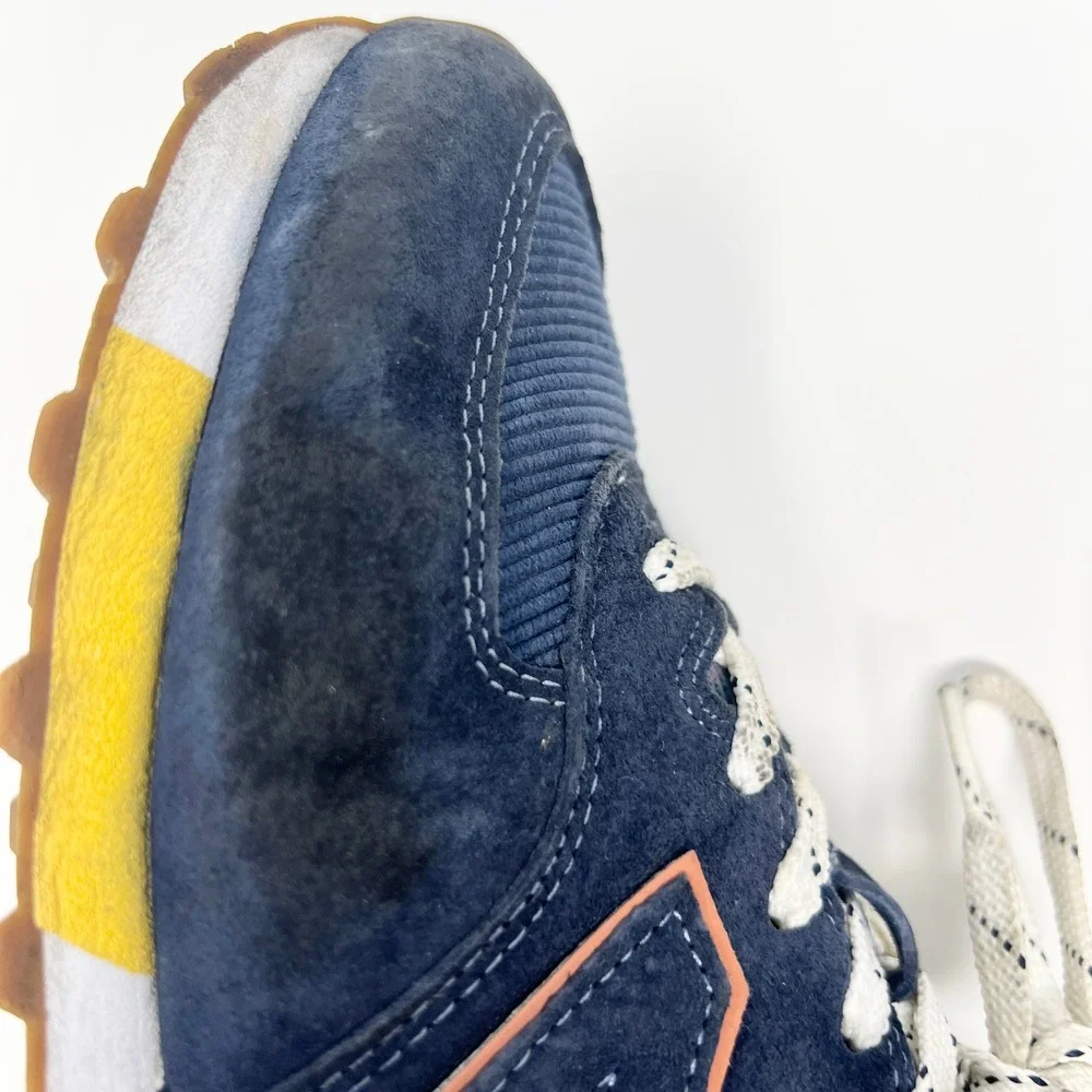 New‎ Balance 574 'Dark Blue Plaid' Mens Size 10 Corduroy Plaid Flannel Sneakers